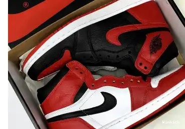 "HOMAGE RED 1 RETRO JORDAN AIR HOME" 861428-061 TO 0504